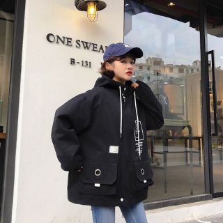 Áo khoác kaki hộp nữ cổ cao cool ngầu triệu người yêu phong cách cá tính việt