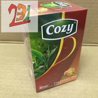 Hộp 20 Túi Trà Lọc Cozy Đào 40g