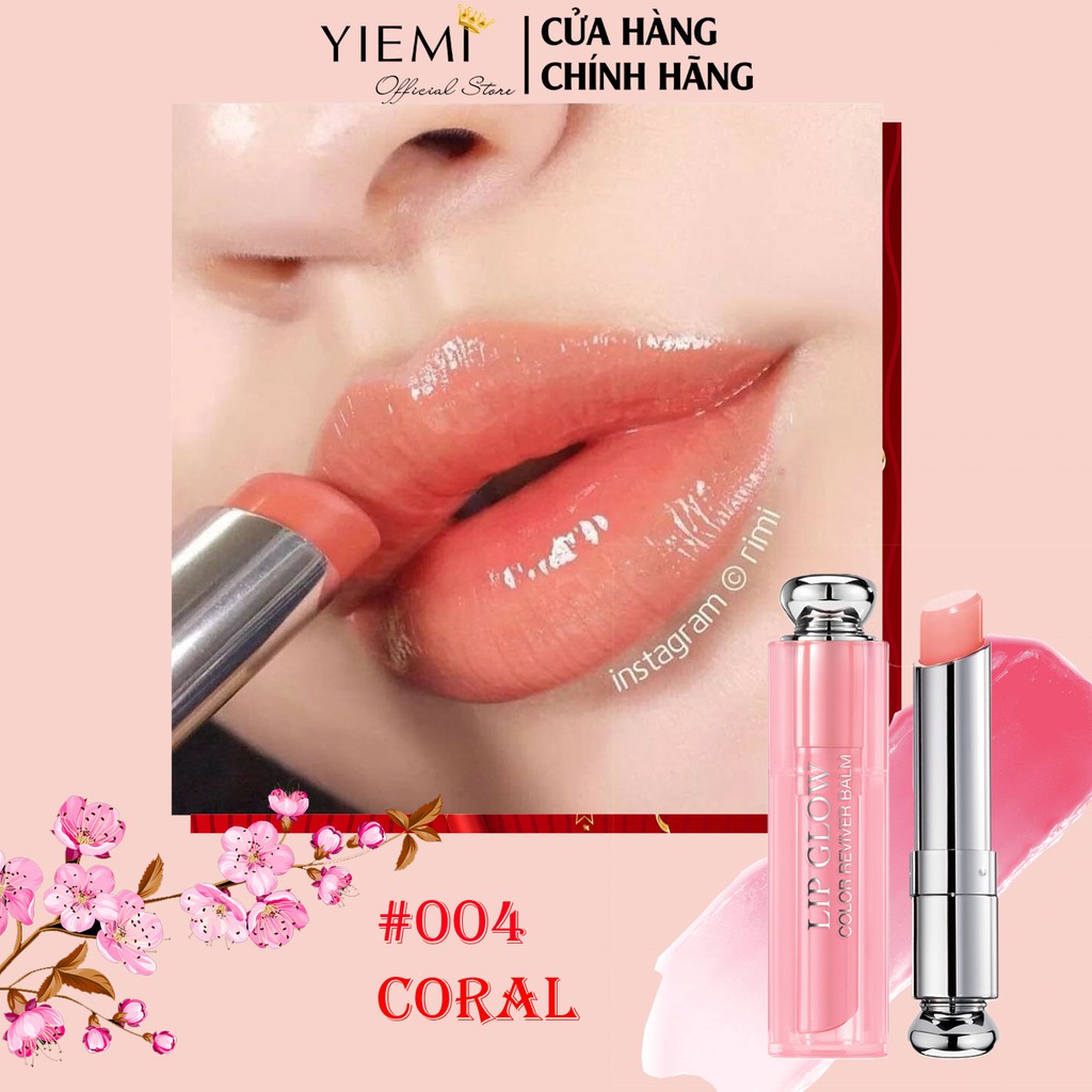 Son Dưỡng Dior Addict Lip Glow chuẩn auth Thanh lịch, ngọt ngào, cuốn hút