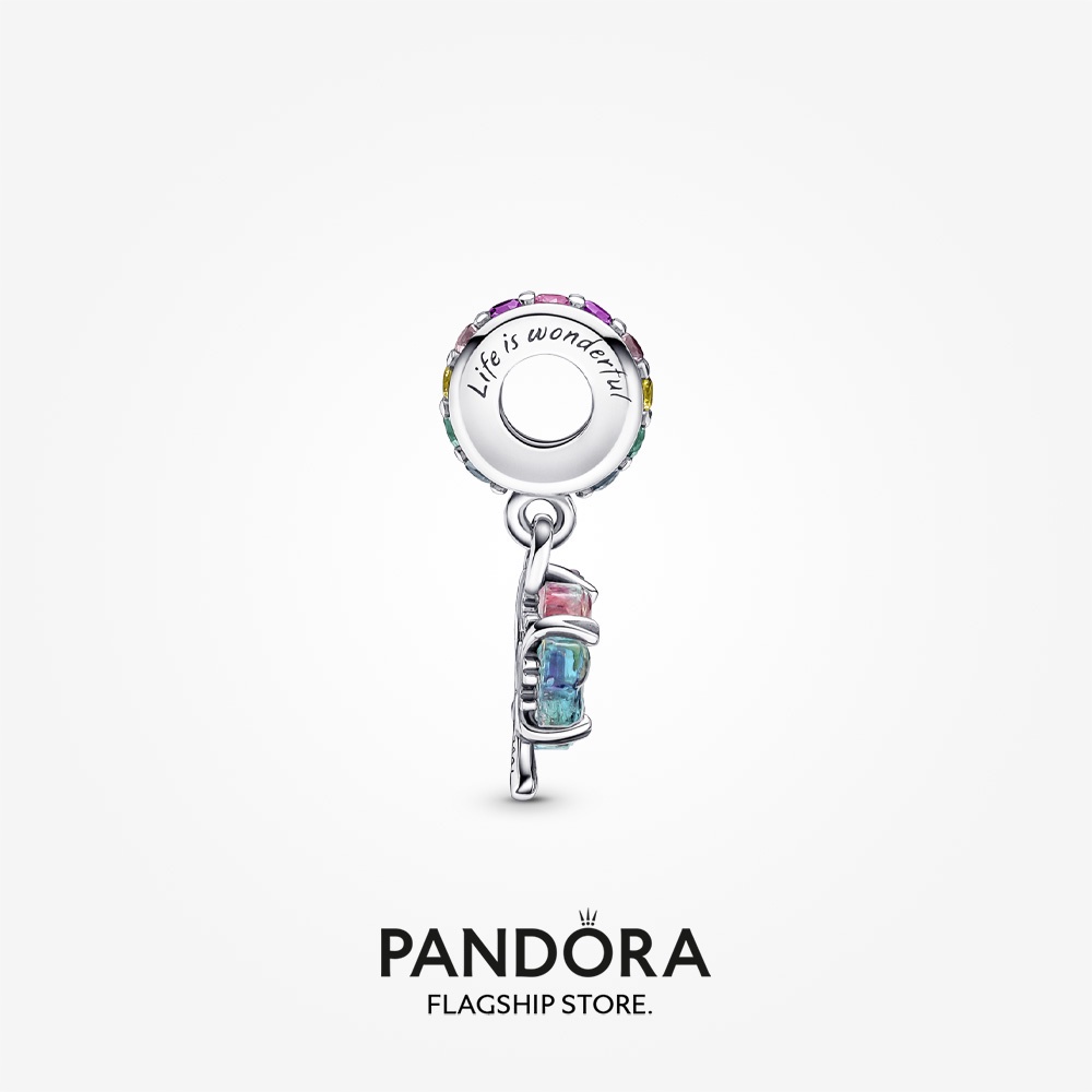 Pandora Vòng Tay Mạ Bạc Mặt Hình Cây Murano Mã u713
