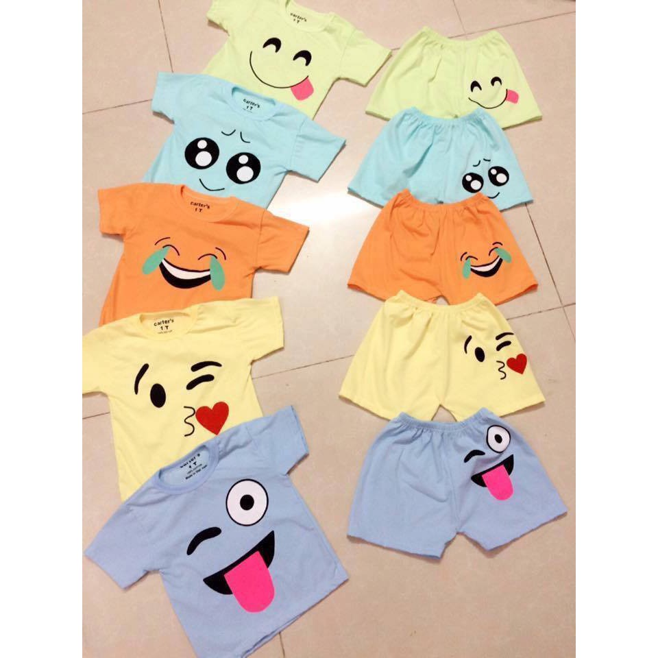Set 5 bộ cộc cho bé trai bé gái