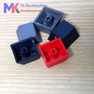 Bộ keycap Keycool 84 phím thick PBT Black - Grey Ninja