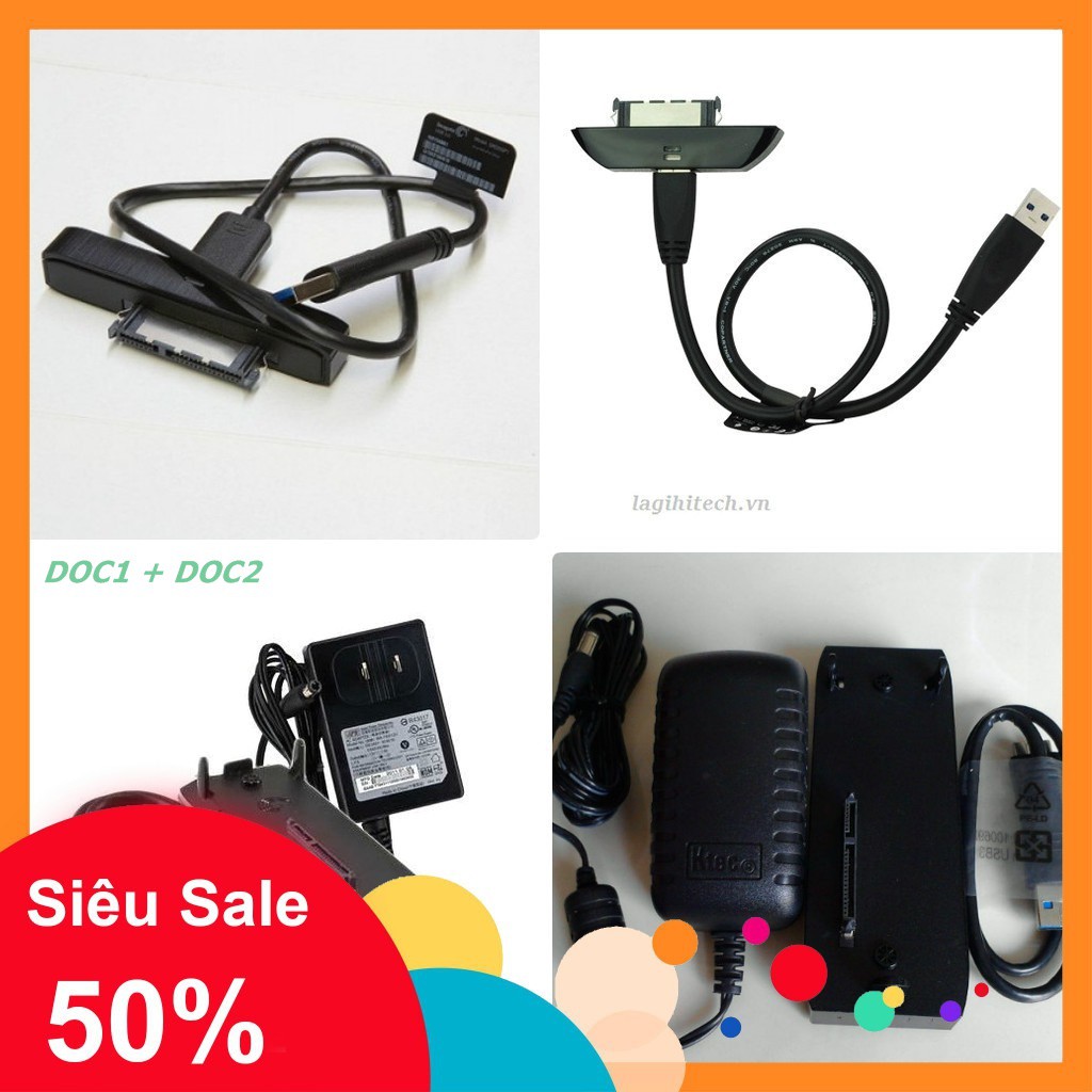 DOCK USB 3.0 Ổ CỨNG HDD 2.5/3.5 SEAGATE Chuẩn USB3.0 | BigBuy360 - bigbuy360.vn