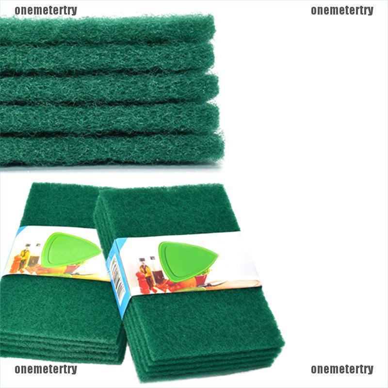 Set 5 Miếng Rửa Chén Màu Xanh Lá Cây Tiện Lợi