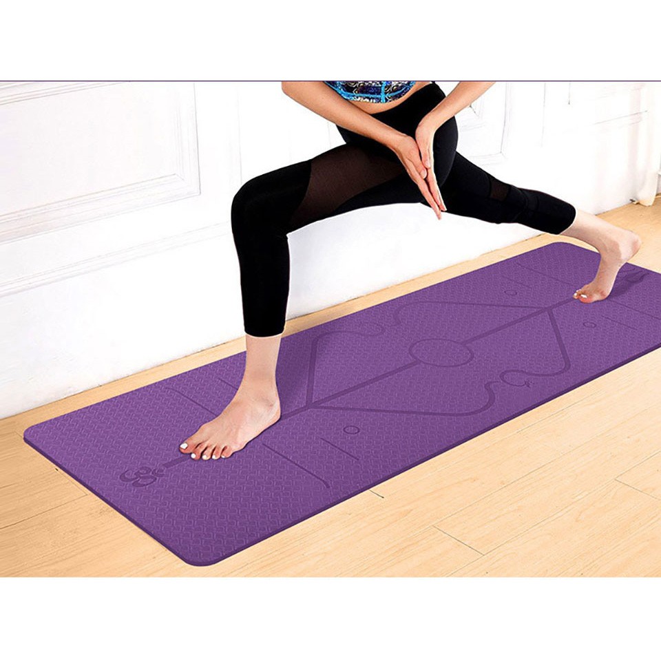 Thảm Tập Yoga Chống Trượt Kích Thước 183x61 cm