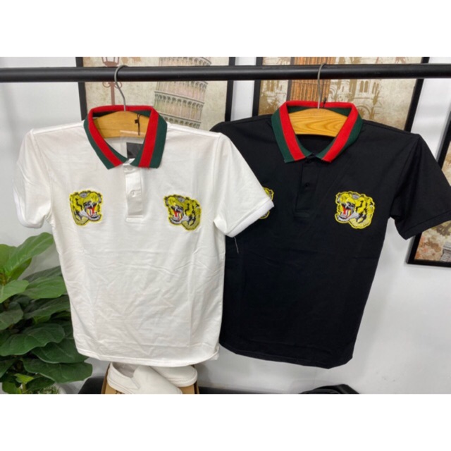 Áo thun nam có cổ tay ngắn thêu kiểu BBR mẫu mới nhất cao cấp AHFASHION | BigBuy360 - bigbuy360.vn