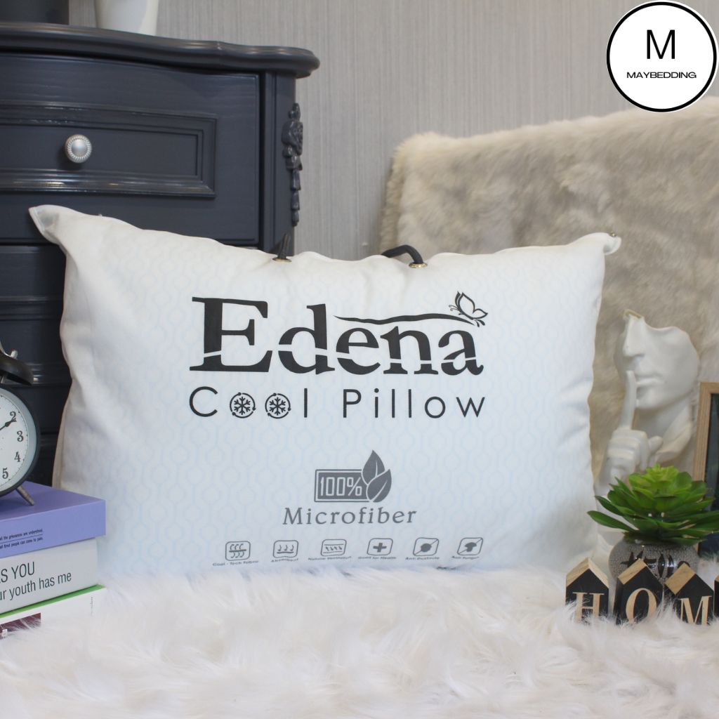 Ruột Gối Nằm Cool EDENA 45x65cm - Hàng Chính Hãng, Cao Cấp