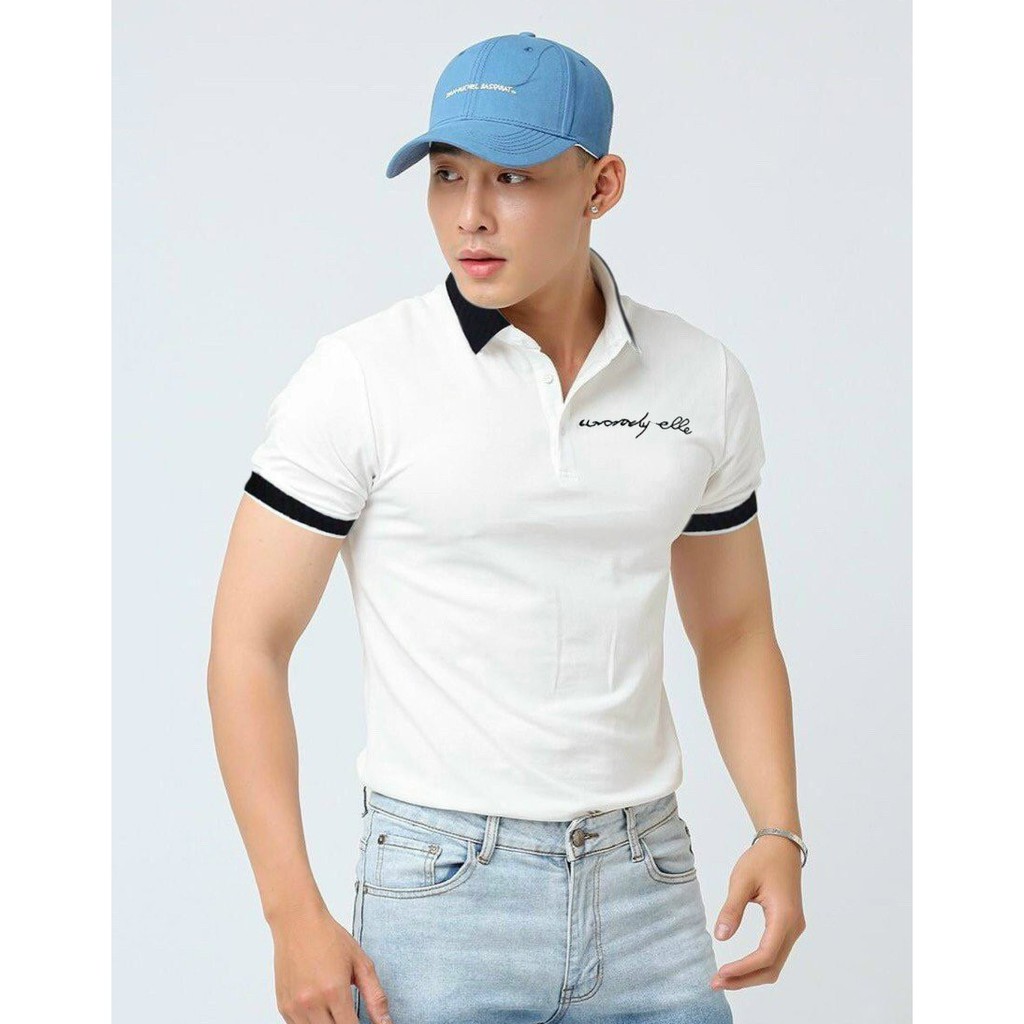 ÁO THUN NAM NGẮN TAY CỔ BẺ MẪU MỚI NHIỀU MÀU, CHẤT VẢI COTTON CAO CẤP 2021 | BigBuy360 - bigbuy360.vn