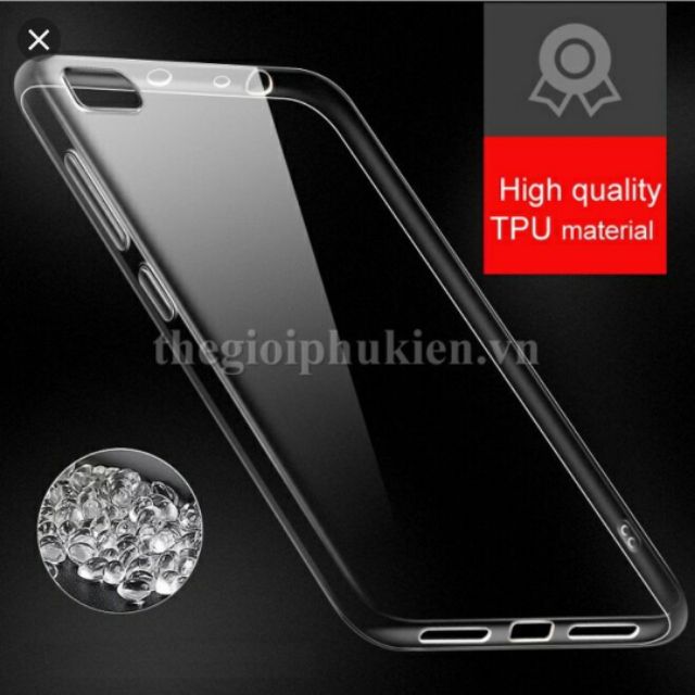 Ốp lưng dẻo trong suốt cho xiaomi mi max 2