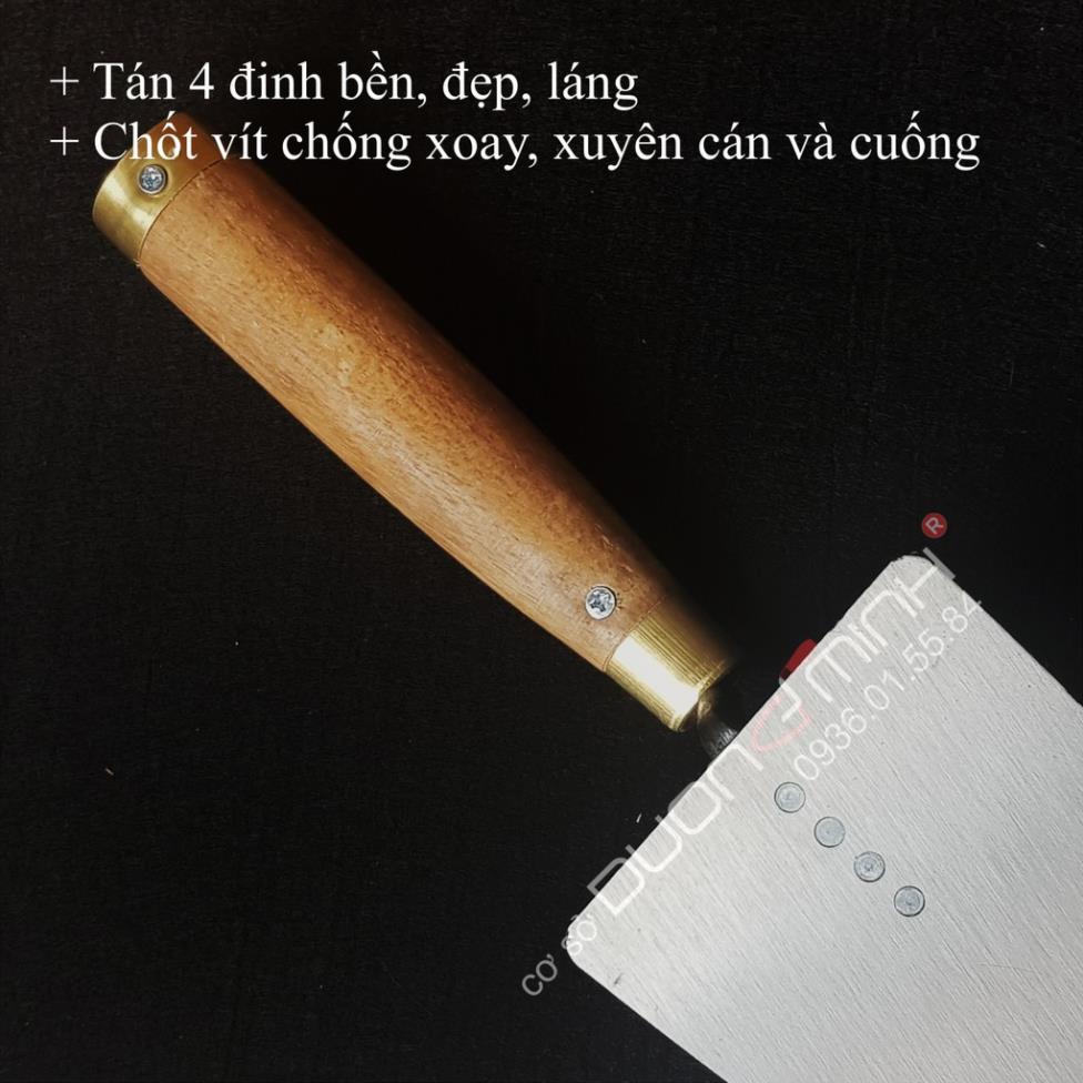 Bay xây hồ lưỡi thép cao cấp cán 2 đầu bọc đồng Dương Minh loại Lớn. Hakhanhelec