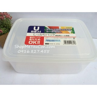 Hộp nhựa đựng thực phẩm 3L hàng Nhật