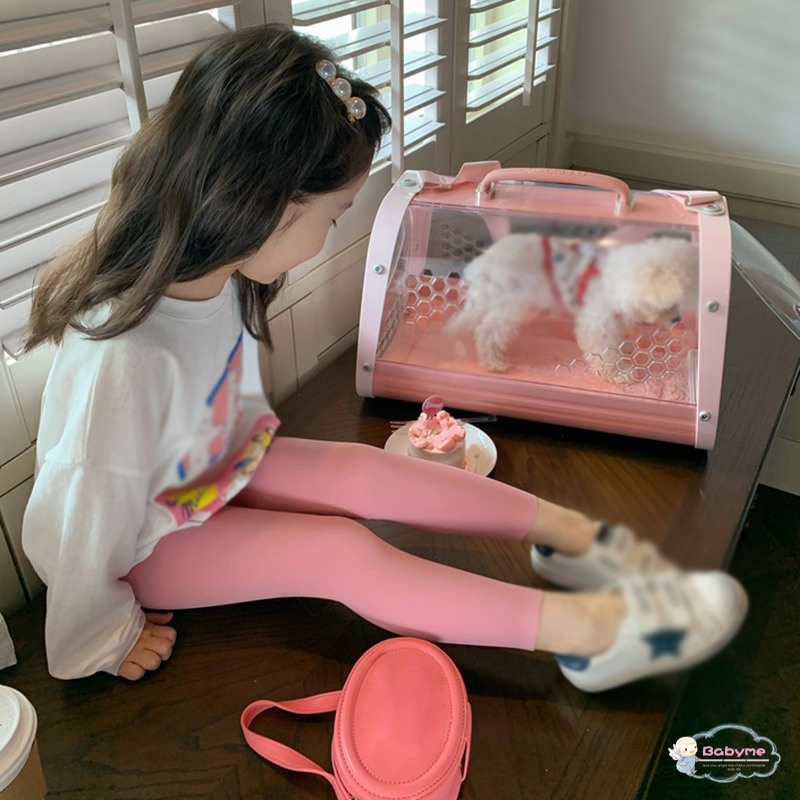 Quần Legging Trơn Màu Thoáng Khí Thoải Mái Dành Cho Bé Gái