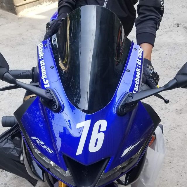 Kinh chắn gió zero gravity yamaha r15 v3 r15v3