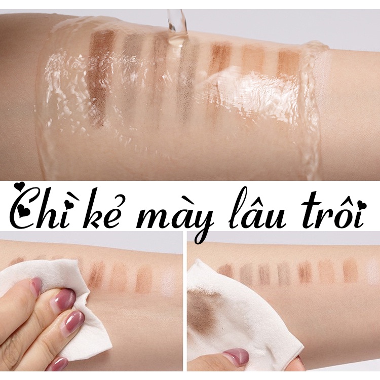 Chì xé kẻ mày cứng chì kẻ mày phẩy sợi Haozhuang Eyebrow Pencil hz001