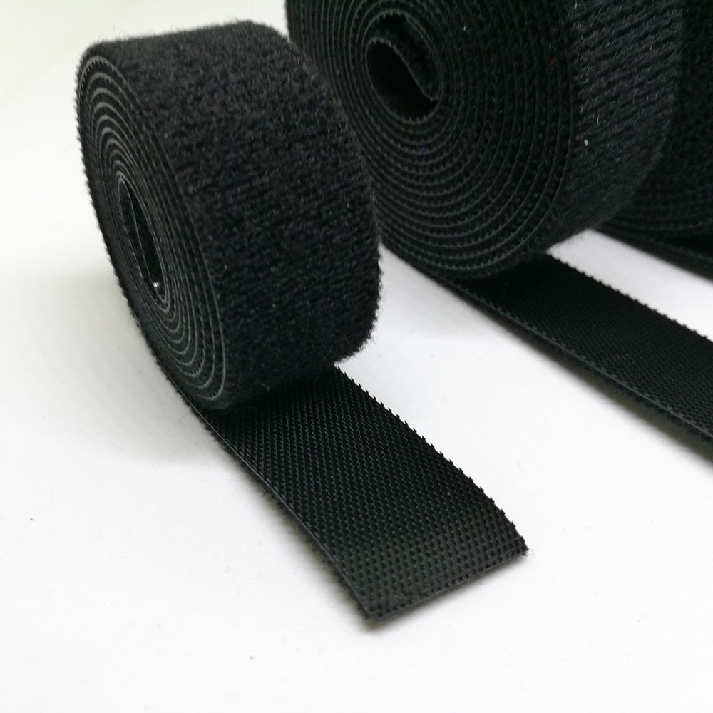 Dây quấn velcro tiện lợi (Đen - rộng 2 cm)