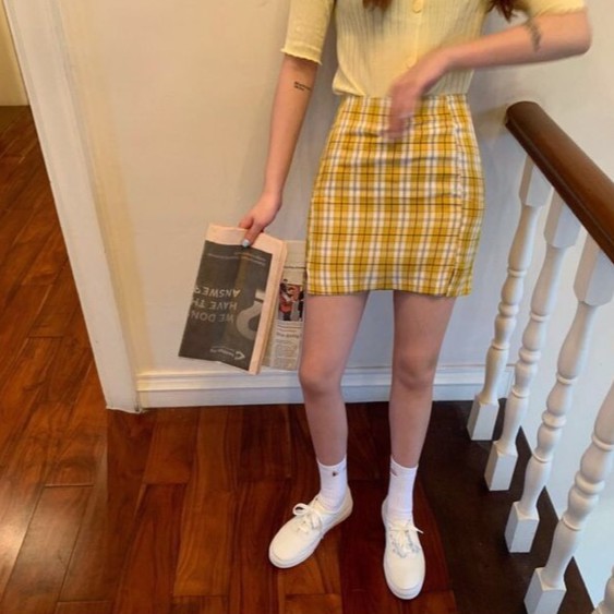 Chân Váy Caro Ngắn Nhiều Màu Dễ Phối Đồ | BigBuy360 - bigbuy360.vn