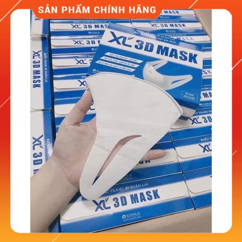 (3d mask) Hộp khẩu trang 3d mask công nghệ Nhật 50 cái