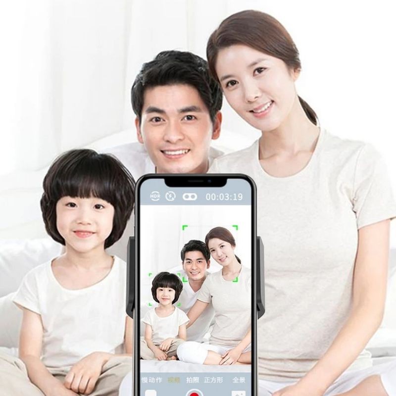 Gậy Chụp ảnh Selfie Stick Gimbal Giá Đỡ Cho Điện Thoại Thông Minh Xoay 360 Độ Tự Động Theo Dõi Đối Tượng