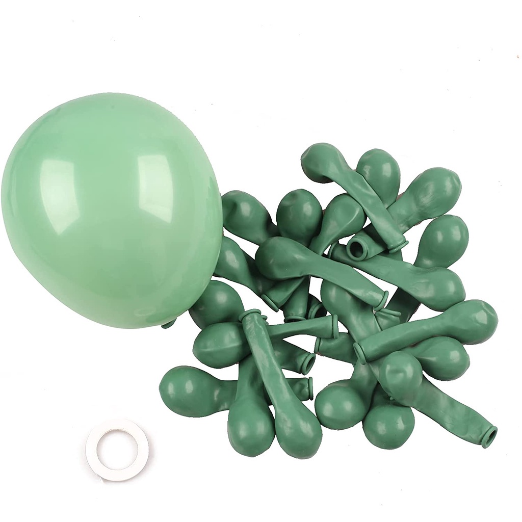 50 Bong Bóng 5 inch Màu Sắc Retro Vintage Trang Trí Tiệc