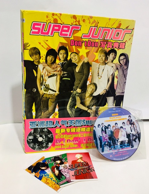 Superjunior photobook ảnh kpop loại dày 300k giảm còn 170k