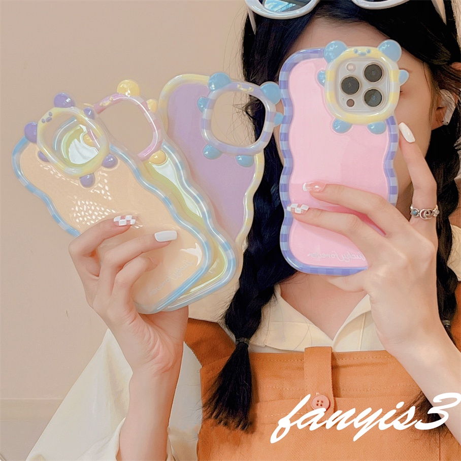 Ốp Điện Thoại TPU Mềm Viền Lượn Sóng Bảo Vệ Camera Cho iPhone 13 12 11 Pro Max XR