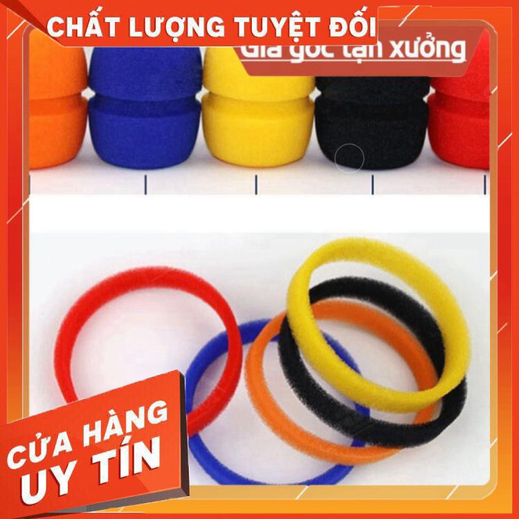 [KHUYẾN MÃI 10%] FreeShip Bông Mút Chụp Micro chắn gió, giảm ồn, chống bụi bám - Loại dày xịn - hàng chất lượng, giá t -