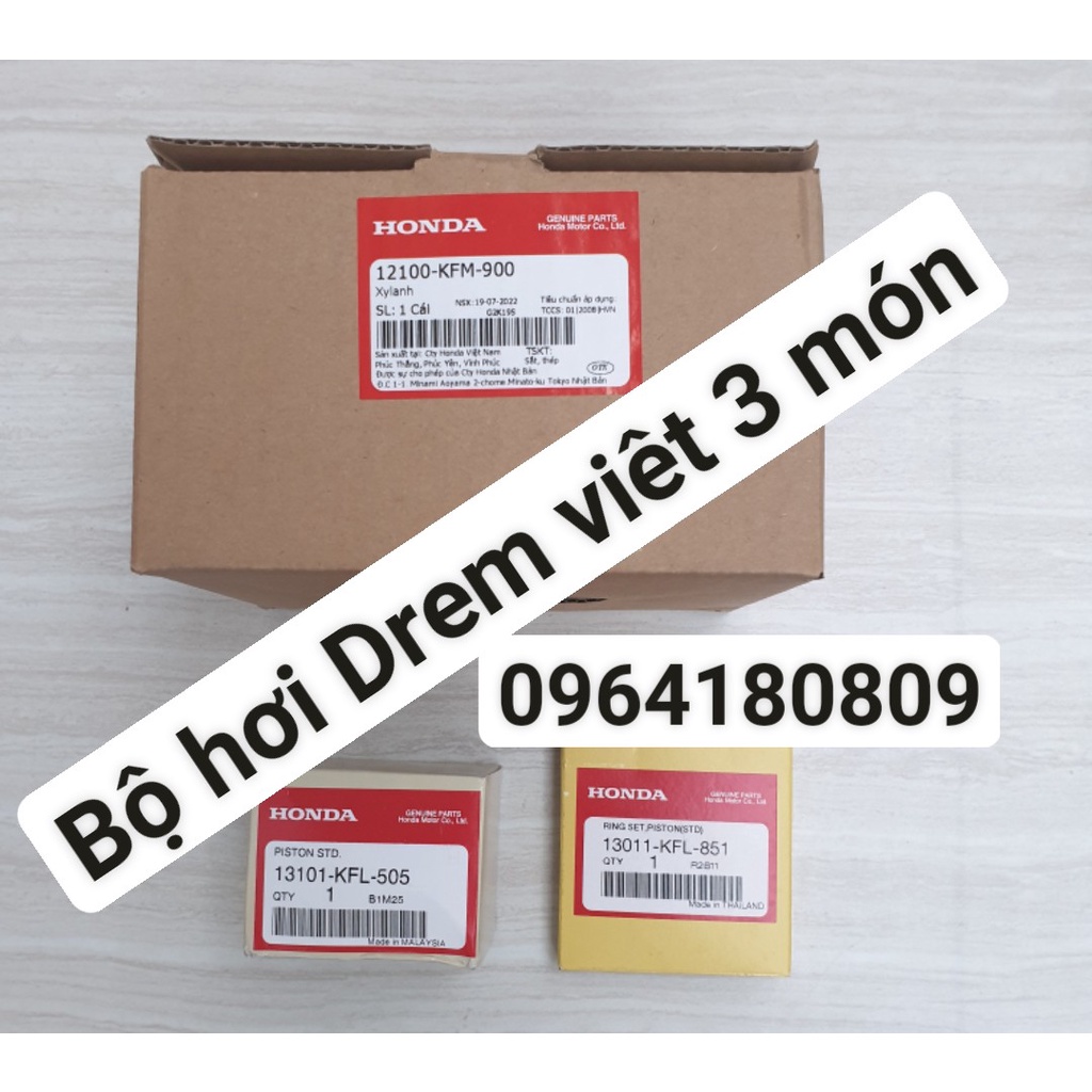 Bộ Hơi Xy Lanh  DRem việt Chính Hãng HONDA