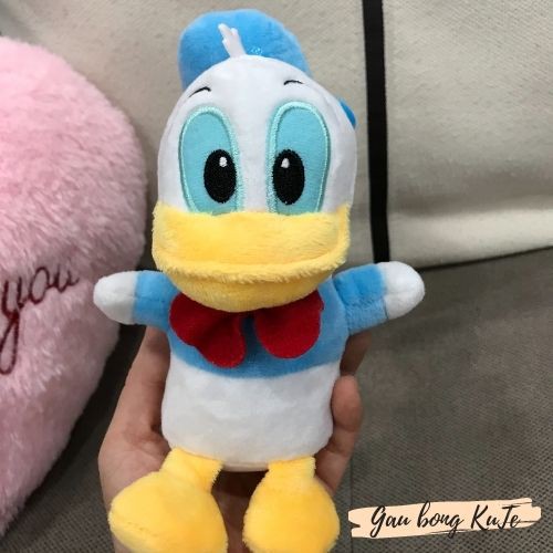 Gấu bông - Bé Vịt Donald móc khóa, treo nôi