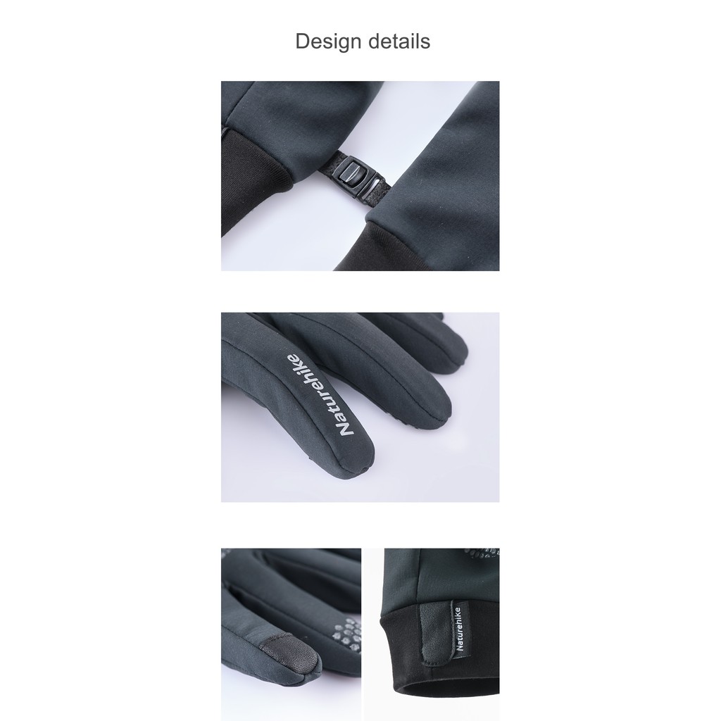 Găng tay chống nước có cảm ứng NatureHike NH19S005-T