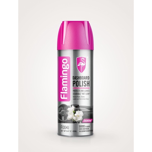 Bình đánh bóng đồ da và gỗ công nghệ nano flamingo F004 450ml