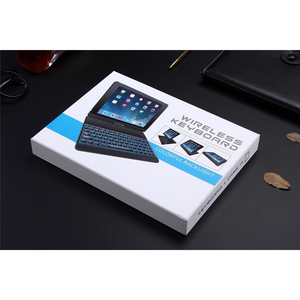 Ốp lưng kèm bàn phím Bluetooth cho iPad 2017 2018 9.7 iPad Air 1 Air 2 Pro 9.7 inch