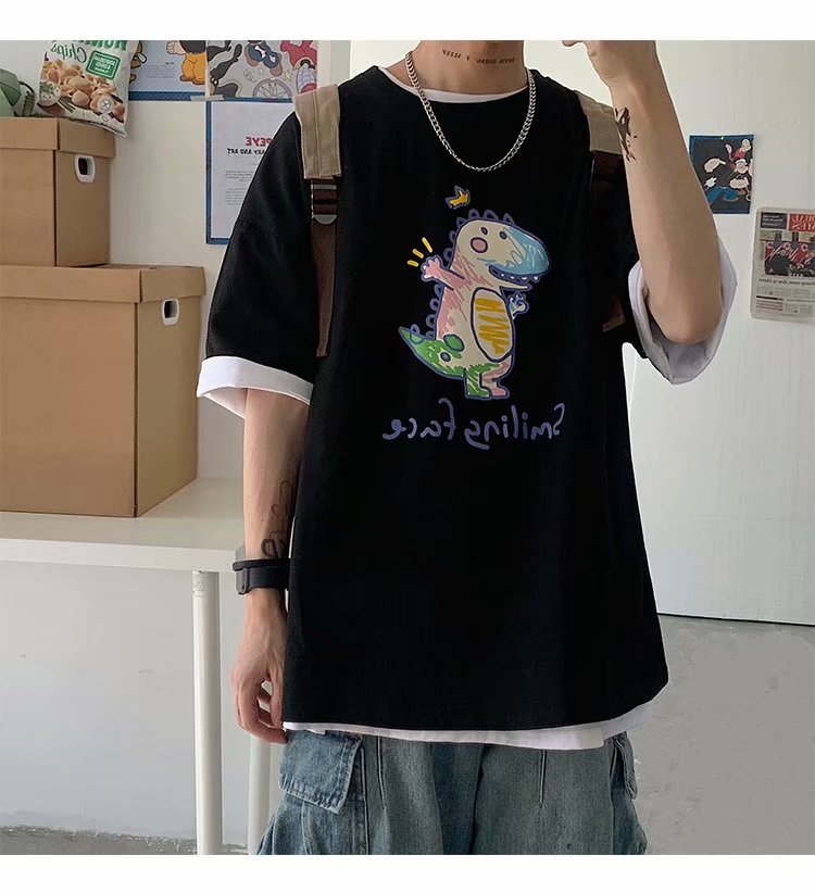 Áo Thun Tay Ngắn Thời Trang Dành Cho Nam Size M-8Xl