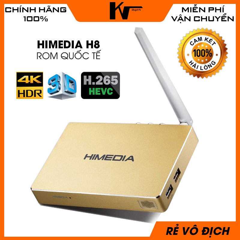 Android TV Box Himedia H8 chip 8 nhân, xem 4K, 3D, Đỉnh cao giải trí , Thanh lý