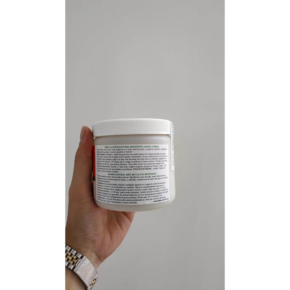 Ảnh thật - BỘT ĐẤT SÉT AZTEC SECRET INDIAN HEALING CLAY - FULL SIZE 454G