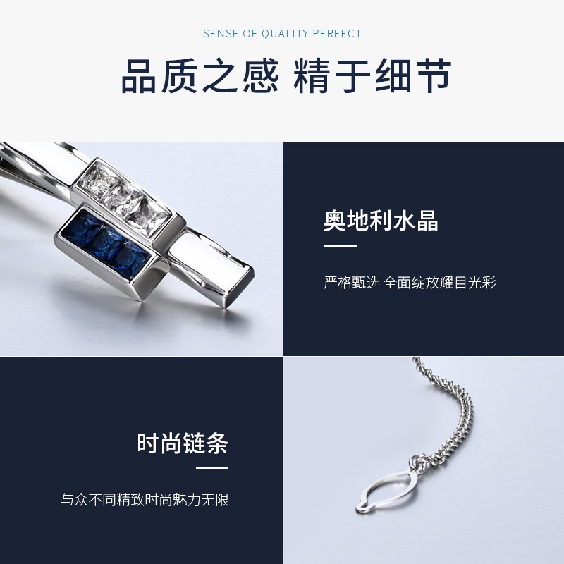 Kẹp Cà Vạt Hình Đôi Cánh Thiên Thần Độc Đáo Thời Trang Hàn Quốc