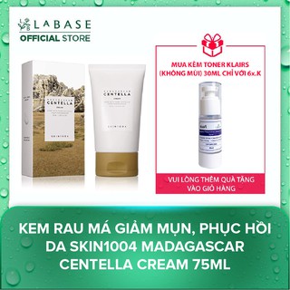 Bons kem rau má giảm mụn, phục hồi da skin1004 madagascar centella cream 75ml
