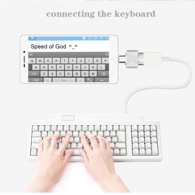 Đầu Chuyển Đổi Micro USB sang USB dùng cho điện thoại,máy tính bảng Android !!! | BigBuy360 - bigbuy360.vn