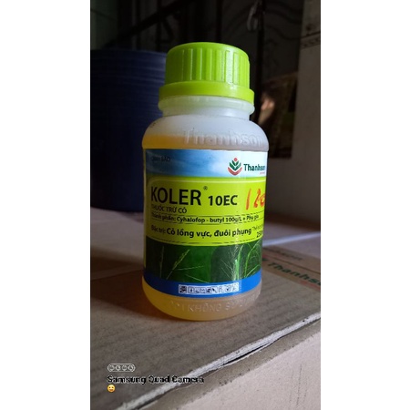 Thuốc trừ cỏ LÚA hậu nảy mầm Koler 10EC  250ml ĐẶC TRỊ LỒNG VỰC, ĐUÔI PHỤNG