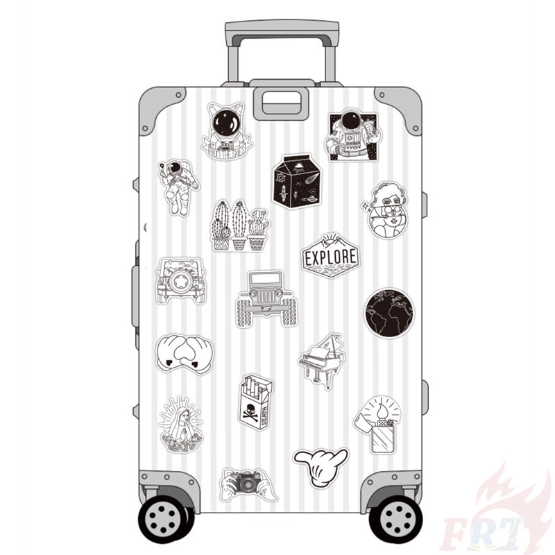 Set 50 Sticker Dán Hình Chữ Vsco