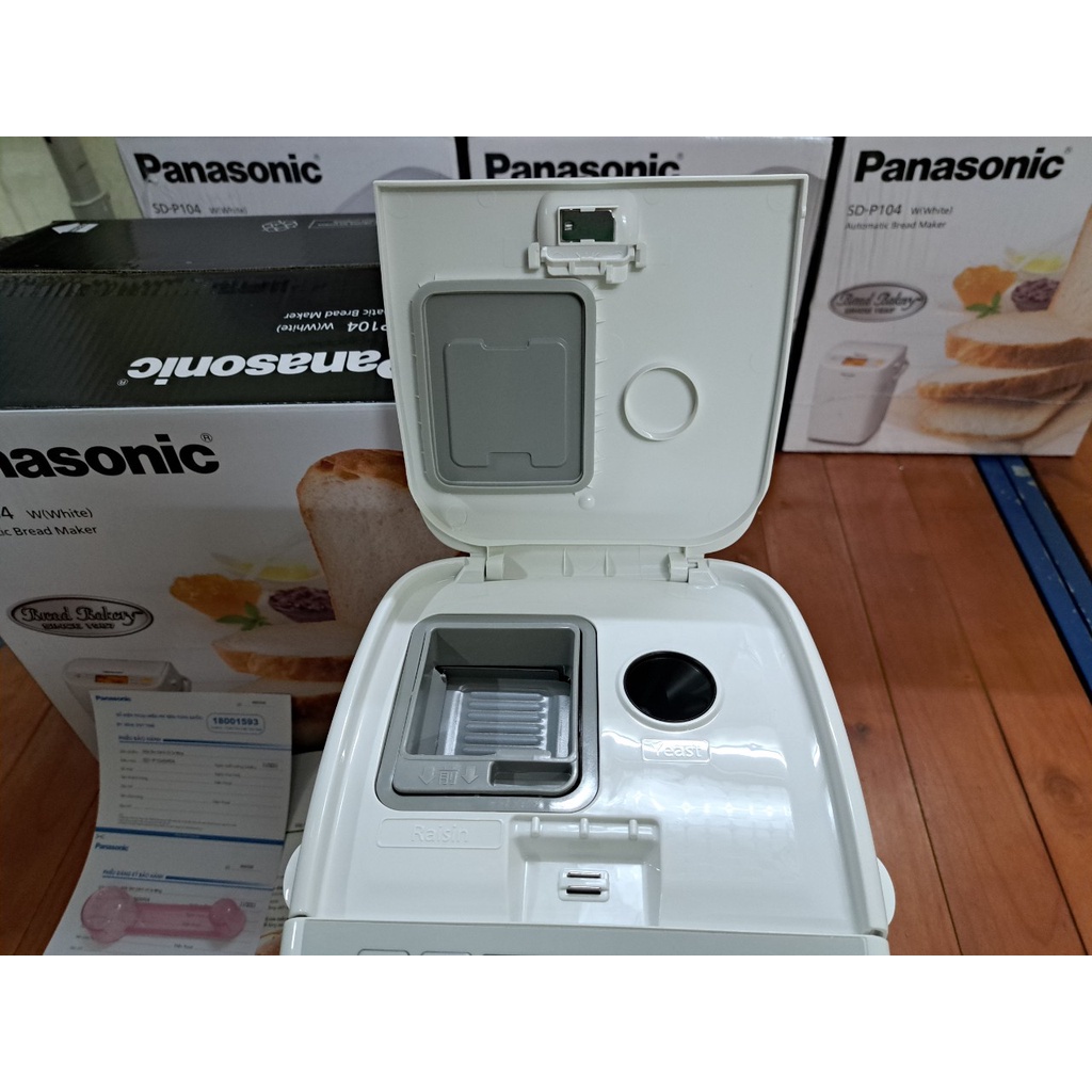 [PANASONIC | SD-P104WRA] Máy làm bánh mỳ PANASONIC SD-P104 /SDP104 / SDP104WRA/ P104