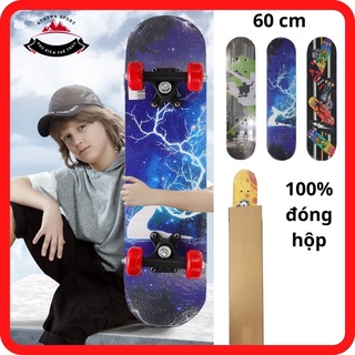 Ván trượt trẻ em 60 cm gỗ phong ép 7 lớp