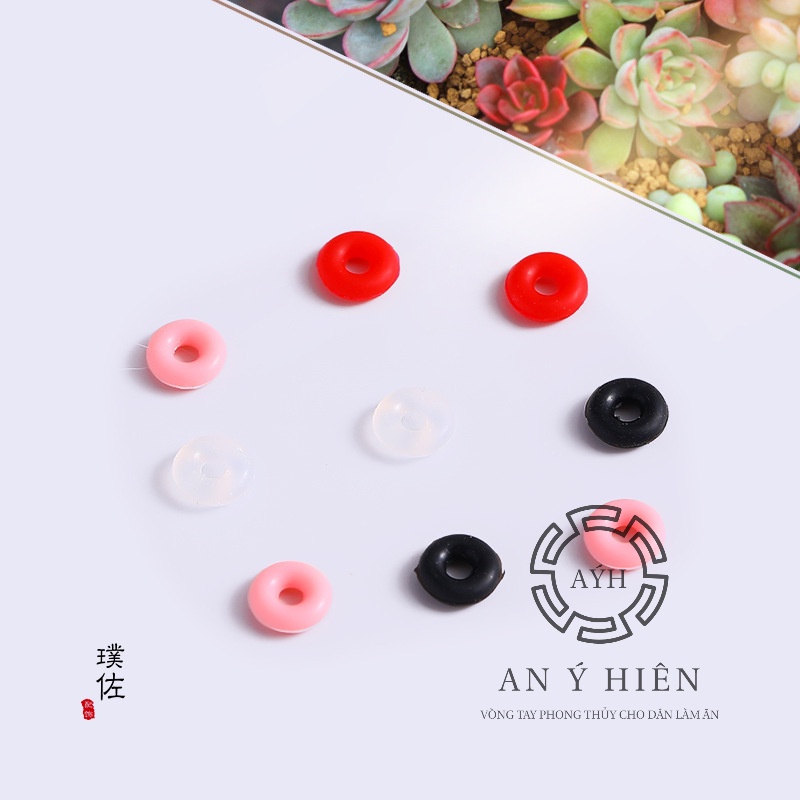 Chốt chặn cao su trắng ( An Ý Hiên)