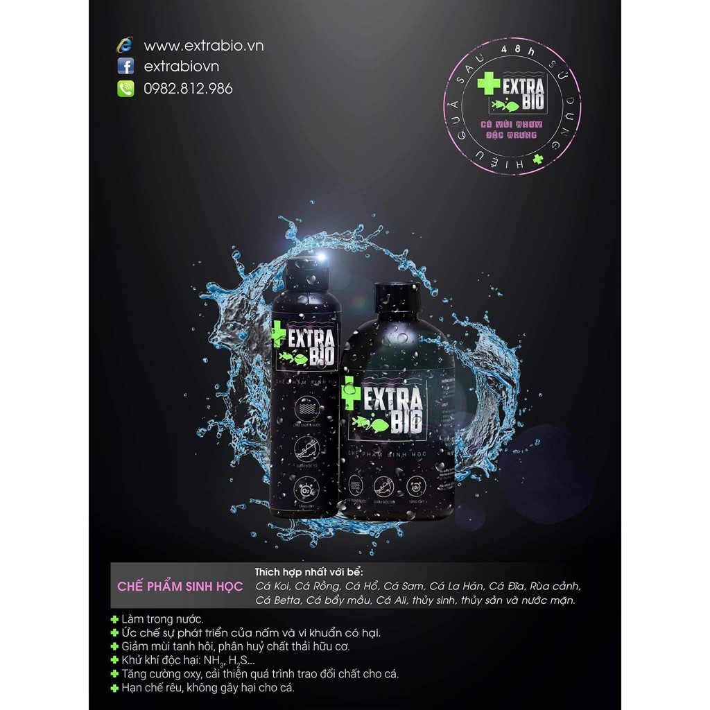 MEN VI SINH CAO CẤP EXTRA BIO HÀNG ĐẦU VIỆT NAM 125ML
