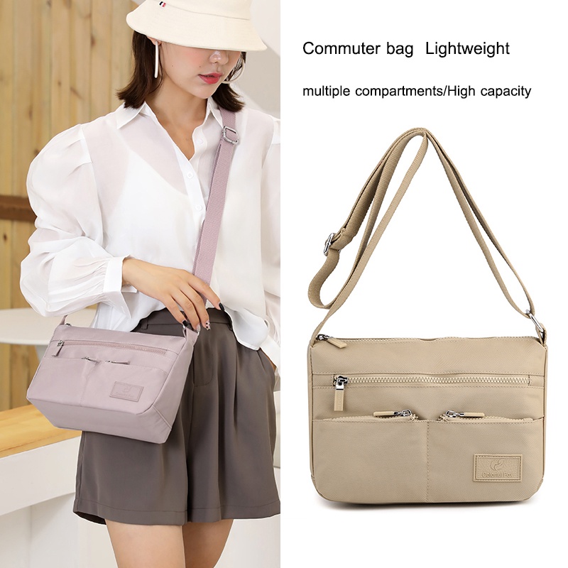 Túi Đeo Vai Sức Chứa Lớn Nhiều Ngăn Chống Thấm Nước Thời Trang Phong Cách Mới Cho Nữ