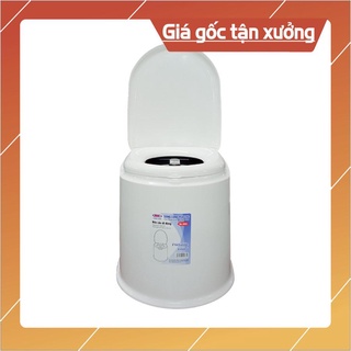 Bô vệ sinh, bô di động cho người già, người bệnh, bà bầu tiện lợi, Bồn cầu di động