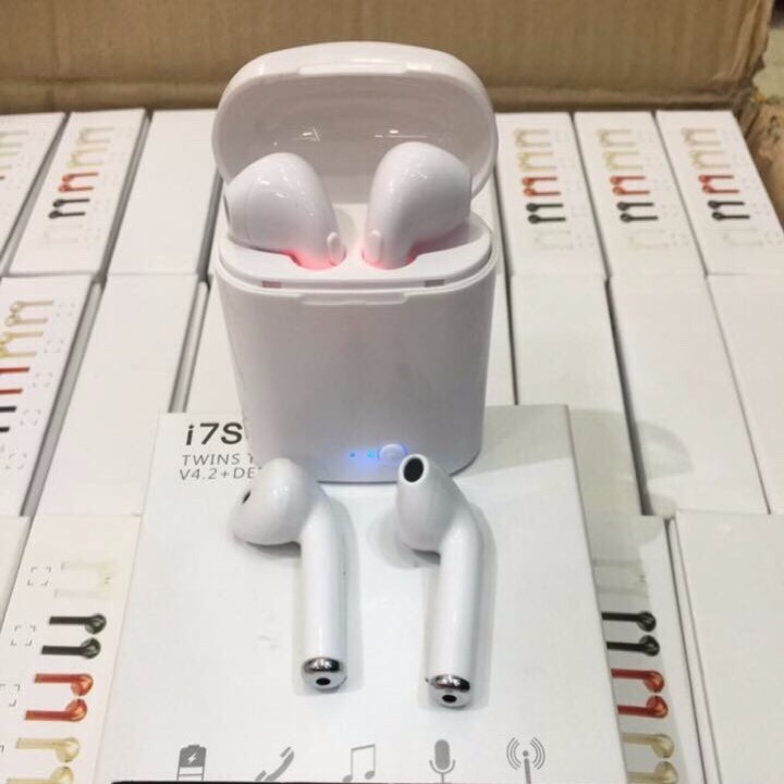 Tai Nghe Bluetooth I7S,i11,i12 (Loại tốt) tai nghe không Dây Kết Nối Bluetooth Nghe gọi cảm ứng | BigBuy360 - bigbuy360.vn