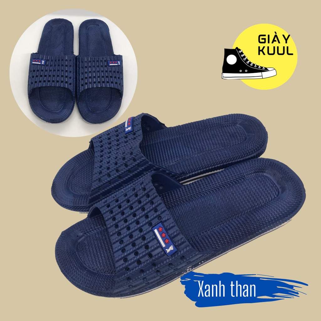 Dép nhựa đúc siêu bền đi trong nhà, văn phòng, nhà tắm, chống trơn trượt size 36-43 618