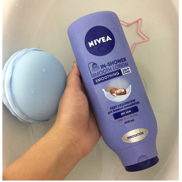 Kem xả tắm dưỡng thể Nivea 250ml- TINH CHẤT BƠ-HÀNG SÉC