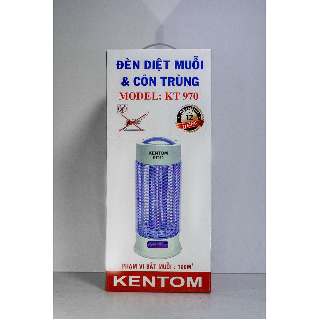 Đèn bắt muỗi KENTOM-KT970 - Điện gia dụng Hoàng Kim