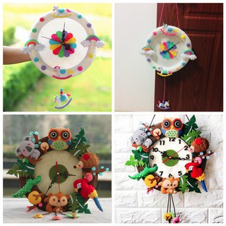 Đồng Hồ Dán Tường Tự Làm Diy
